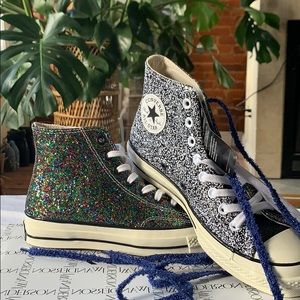 NWT JW Anderson Sparkle Converse size M7.5/W9.5